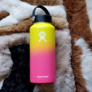 Pink and yellow ombre Hydro Flask